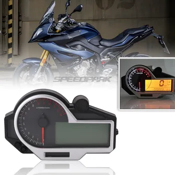 Univerzálne Motocyklové počítadlo kilometrov Za 1,2,4 Valce Tachometra ATV LCD Digitálny Rýchlomer počítadlo kilometrov Na BMW KAWASAKI SUZUKI HONDA