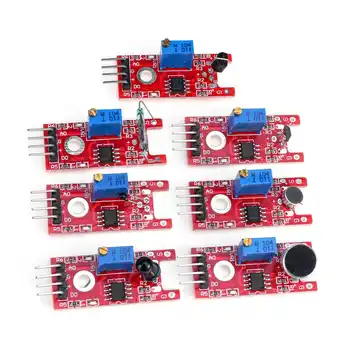 Pre arduino 45 1 Senzory Modules Starter Kit lepšie ako 37in1 senzor auta 37 v 1 Snímač Auta UNO R3 MEGA2560