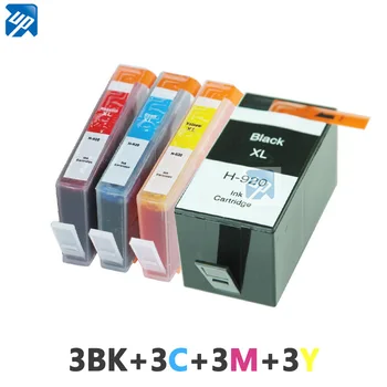 AŽ 12pk Atramentové Kazety Kompatibilné pre HP 920XL 920 XL Inkjetprinter 6000 /6500/6500 /6500A /7000/7500/7500A s čipom