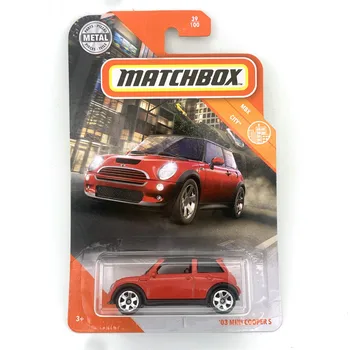 03 MINI COOPER S Matchbox Autá 1:64 Auto Kovové Diecast Zliatiny Model Auta Hračky