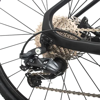 BXT 27.5 palcový uhlíkových vlákien Horský bicykel 1*11 Rýchlosti Dvojité Kotúčové Brzdy 27.5 MTB Mužov požičovňa 27.5 er koliesko S/M/L rám kompletný bicykli