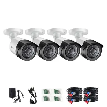 ZOSI 4pcs/veľa 1080P HD-TVI 2MP Bezpečnostné CCTV Kamera ,65ft Nočné Videnie ,Vonkajší Whetherproof Bullet Dohľadu Fotoaparát Kit