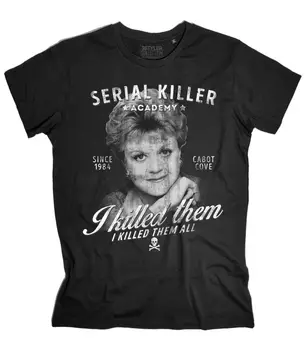 Mens T-Shirt Jessica Fletcher Napísala Vražda, Napísala Tričko Vrah - Zobraziť Pôvodný Názov