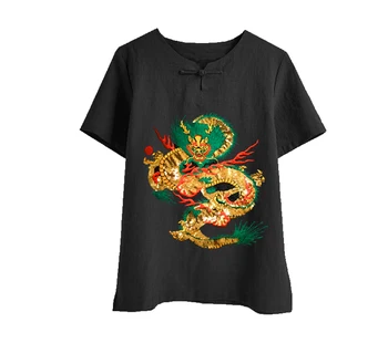 Veľké Výšivky Dragon Opráv Oblečenie Šiť Na Nálepke Škvrny Šitie Príslušenstvo, Oblečenie, Džínsy Dekorácie
