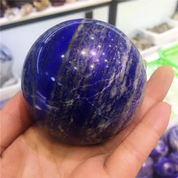 Prírodný krištáľ minerálne lapis lazuli crystal ball kameň pre domáce dekorácie