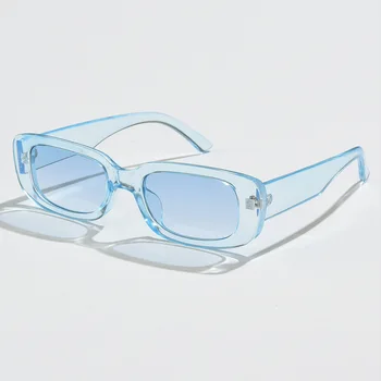 2020 Módne Retro slnečné Okuliare Ženy Značky Dizajnér Retro Slnečné okuliare, Obdĺžnik Candy-farebné Slnečné Okuliare Žena UV400