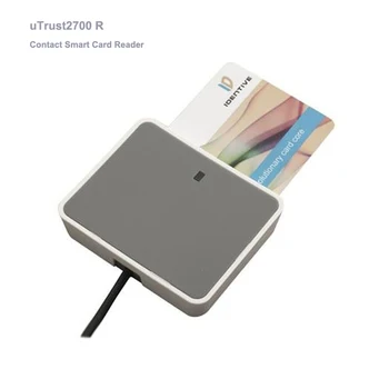 UTrust2700 R Identiv USB typ karty SmartCard reader - ideálne pre online banking / secure access / ID card reader