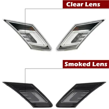 Pre Toyota GT86 Scion FRS 2013-up Vymazať alebo údené objektív LED strane marker zase signálneho svetla Kútik na čítanie