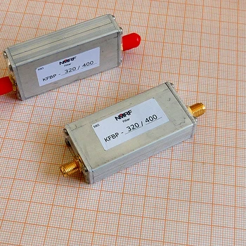 320 ~ 400MHz UHF band-pass filter, SMA rozhranie