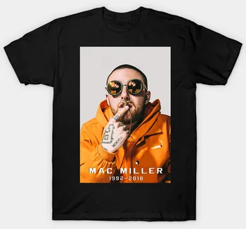 Mac Streetwear Harajuku Bavlna pánske Tričko Miller 19922018 Tshirts