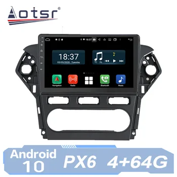 Pre Ford Mondeo 4 2010 - Android Rádio Auto Multimediálne Video Prehrávač, GPS Navigáciu IPS Displej PX6 Č. 2 Din 2Din AutoRadio