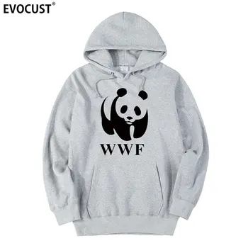 WWF Panda Wildlife Conservation mužov, Mikiny, Mikiny ženy unisex Česanej Bavlny