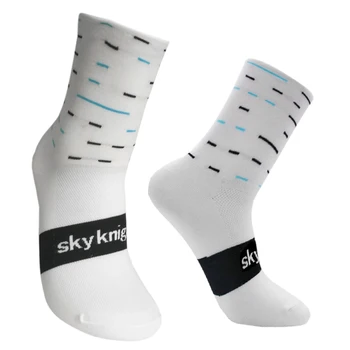SkyKnight Vonkajšie Športové Ponožky Muži Ženy Cyklistické Ponožky odvod Vlhkosti Športy, Beh Basketbal, Futbal Ponožky Veľkosť 7-12