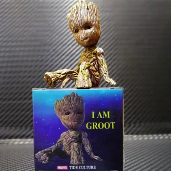 Anime Postavy Groot Model Pocket Edition Strom Muž Anime Figúrka Office črepníkové ozdoby