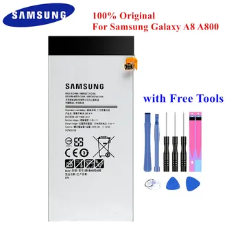Originál Batéria EB-BA800ABE pre Samsung Galaxy A8 () A800 SM-A8000 A800F A800S A800YZ 3050mAh Akku s Nástrojmi