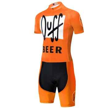 2020 pivo Duff tím cyklistické skinsuit krátkym rukávom letné vonkajšie skinsuits požičovňa triatlon vyhovovali ciclismo ropa hombre jumpsuit
