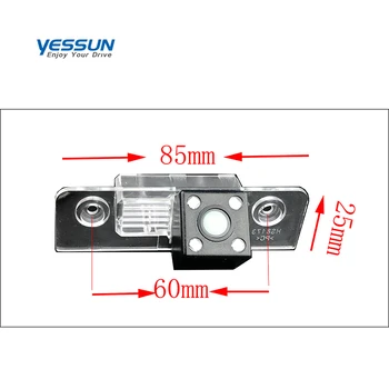 Yessun HD CCD, Nočné Videnie Auto Zozadu na Zadnej strane Záložný Fotoaparát Vodotesný Pre Škoda Superb B5 (3U)