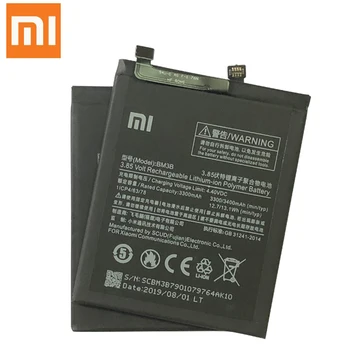Xiao Mi Originálne Náhradné Batérie BM3B Pre Xiao MIX 2 2S 3300mAh Vysoká Kapacita Batérie Telefónu Bezplatné Nástroje