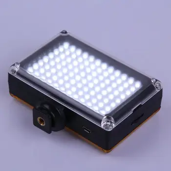96 LED Telefón Video Svetlo 3200K/5500K Na Fotoaparát Photo Studio Osvetlenie Hot Shoe Vyplniť Svetlo Lampy pre Smartphone DSLR zrkadlovka