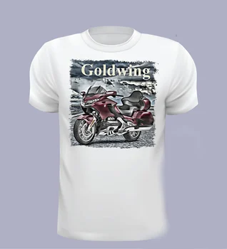 Horúce pánske Tričko Fashion Tlačiť T-Shirt Letné Štýl Goldwing Tričká, pánske Japonskej Motorke Tee Shirtsleeveless T Tričko