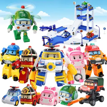 Silverlit Robocar Kórea Robot Deti Hračky Transformácie Anime Akcie Obrázok Super Krídla Poli Hračky Pre Deti Playmobil Juguetes