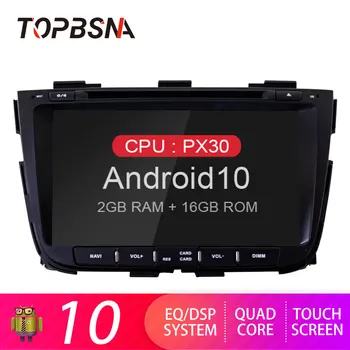 TOPBSNA Auto, multimediálny Prehrávač, Android 10 pre kia Sorento 2013 Navigáciu GPS, WIFI, Rádio Stereo Automobilový RDS magnetofón