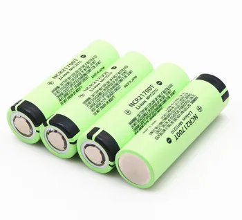 Pôvodné 21700 Batérie NCR21700T Lítiová Nabíjateľná Batéria 4800mAh 3,7 V 40A High-vybíjania Batérie High-mozgov