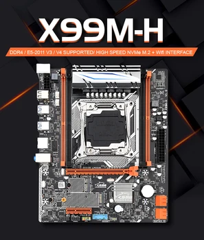 Jingsha X99MH M-ATX základná Doska Set S E5 2650L V3 A 2*8GB DDR4 2133MHZ ECC REG RAM