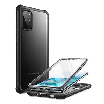 Clayco Forza obal Pre Samsung Galaxy S20 Plus Full-Telo Robustný Kryt, Vstavaný Chránič Obrazovky Kompatibilný s Odtlačkov prstov ID