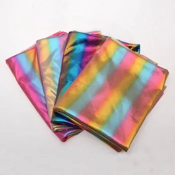 Postupné samoopaľovacie látky Laser fantasy Štádiu tkaniny tkaniny, tkaniny, Odevy lesklé dekoratívne farebné tkaniny