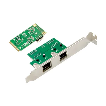 Mini PCIe RTL8111F Gigabit Network card high performance 10/100/1000Mbps RJ45 1 2 port Medi BASE-T Ethernet LAN controller