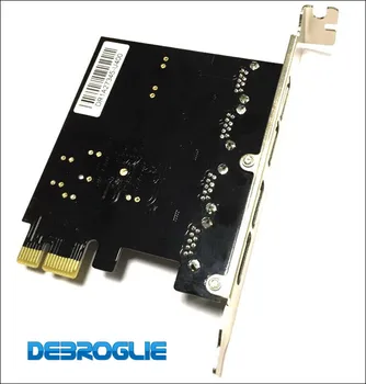 Vysoká Rýchlosť 4 Port USB 3.0 USB3.0 PCIE slot karty PCI Express Ovládanie Rozšírené Kartu Adaptér Panel pre MAC PRO 3.1-5.1/OSX 10.8-10.14.5