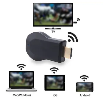 WiFi 1080P HD HDMI TV Stick AnyCast DLNA Bezdrôtový Miracast Airplay Dongle Prijímač pre IOS pre Android