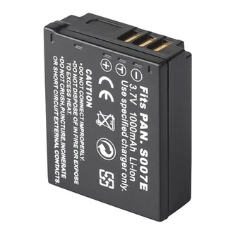 Nabíjateľná Lítium-iónová Batéria pre Panasonic CGA-S007, CGA-S007A, CGA-S007E, CGA-S007A/1B, CGR-S007, DMW-BCD10