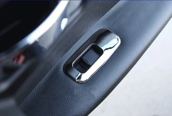Auto samolepky z Okna výťah ovládací panel ABS Chrome dekorácie Kryt Pre Nissan Qashqai J10 2011 2012 2013