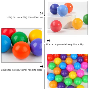 6Pcs Drevené Rainbow Gule Deti Zábavné Hračky Skoro Vzdelávacie Hračka Stavebné Bloky, Vzdelávacie Hračky pre Domáce Obchod Deti