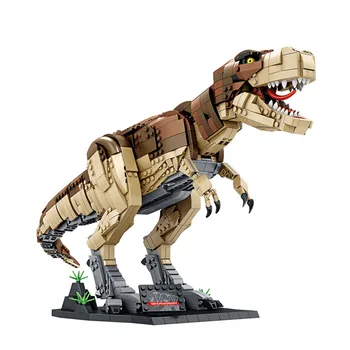 Jurský Dinosaura Údaje Tehly Tyrannosaurus DIY Dinosaurios Stavebné Bloky Hračka Dinosuar Vianočné Darčeky Pre Dospelých, Deti