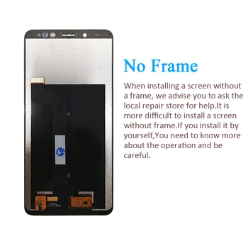 PINZHENG AAAA LCD Pre Xiao Redmi Poznámka 5 Pro Displej Digitalizátorom. Montáž Náhrada Za Redmi Poznámka 5 Pro S Rámom