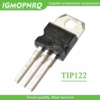 100ks/veľa TIP122 Tranzistor Dopĺňať-220 NPN 100V 5A Nový, Originálny Doprava Zadarmo