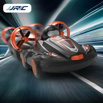 JJRC Q86 2.4 G 2 V 1 Obojživelné Drift Auto na Diaľkové Ovládanie Vznášadlo Rýchlosť Loďou RC Stunt Car pre Dieťa Chlapcov Model Vonkajšie Hračky