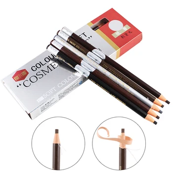 5 Farby na Obočie Ceruzka Nepremokavé Microblading Ceruzka&Pero Dlho-trvajúce Obočie Enhancer Jednoduché Nosenie Oko Obočie Odtieň make-up, farbenie Nástroj