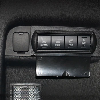 Auto Zadný Kufor Sedadla Nastavte Tlačidlo Shell Spp Kryt Výbava pre Ford Explorer 2011-2018 Častí Interiéru Prepínače