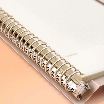 A5 B5 Špirála knihy cievka Notebook Úloh Linajkované DOT Prázdne Mriežky Papier Vestník Denník Sketchbook Pre Školské potreby kancelárske potreby Obchod