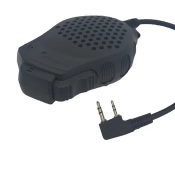 Mini Dual PTT Tlačidlo Stanice, Rozšírenie Reproduktor K Portu CB Rádio Mic pre BaoFeng Rádia UV-82 UV-89 2pin Ručný Mikrofón
