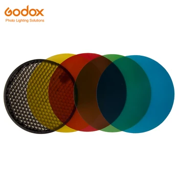 Godox Ad-s11 Witstro Blesk Speedlite Príslušenstvo Godox Ad180 Ad360 AD200 Filter pre Farba (Červená, Modrá, Zelená, Žltá)