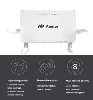 ZBT WE1626 300Mbps WiFi Router Podporu Huawei E3372/E3872 USB Modem Router VPN Pre OpenWRT/Omni II Prístupu anglický Firmware