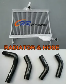 Hliníkový radiátor & Silikónové Hadice Black PRE Yamaha RZ350 RZ 350 RD350 RD250 RD 350 250
