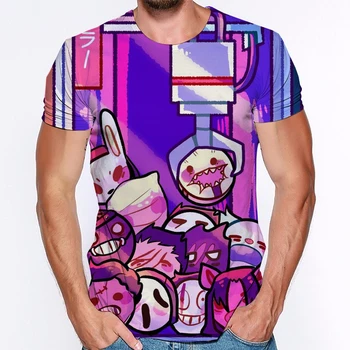 Muži 2020 Nové 3D T-shirt Mŕtvych Letný Tlač pánske T-shirts-Krátke rukávy Okrúhle Krčný 3D Grafické T Košele Lete Muž Tees