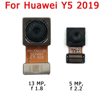 Originálne Predné a Zadné Zadná Kamera Pre Huawei Y5 Lite 2018 Hlavným Smerom Modul Kamery Flex Kábel Výmena Náhradných Dielov