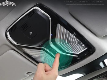 ABS chrome Auto Strechy Lampa na Čítanie zapnutie Svetla Dekorácie Kryt Sequin výbava nálepka Pre BMW X3 G01 2018 do Auta-styling upgrade